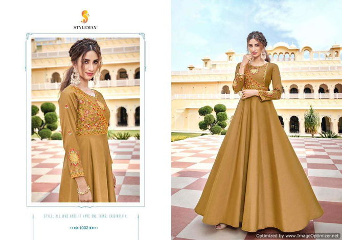 Stylemax Almirah 5 Premium Festive Wear Wholesale Gown Collection